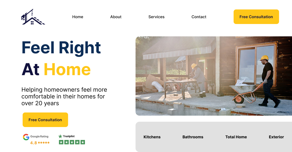 Example of a good website design